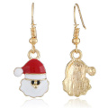 Ventes directes d&#39;usine Europe et américain Nouveau dessin animé Migne Santa Claus Metal Metal Orees Fashion Creative Christmas Series Oreille d&#39;oreille